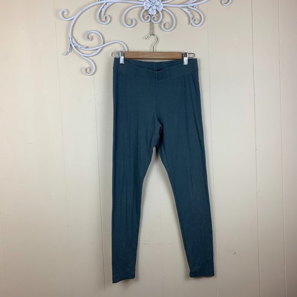 Old Navy Pants - Old Navy Knit Teal Blue Leggings Size Medium